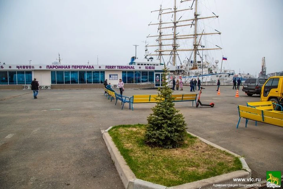 Во Владивостоке отреставрируют территорию причала №33. Фото: Анастасия Котлярова/Администрация Владивостока.
