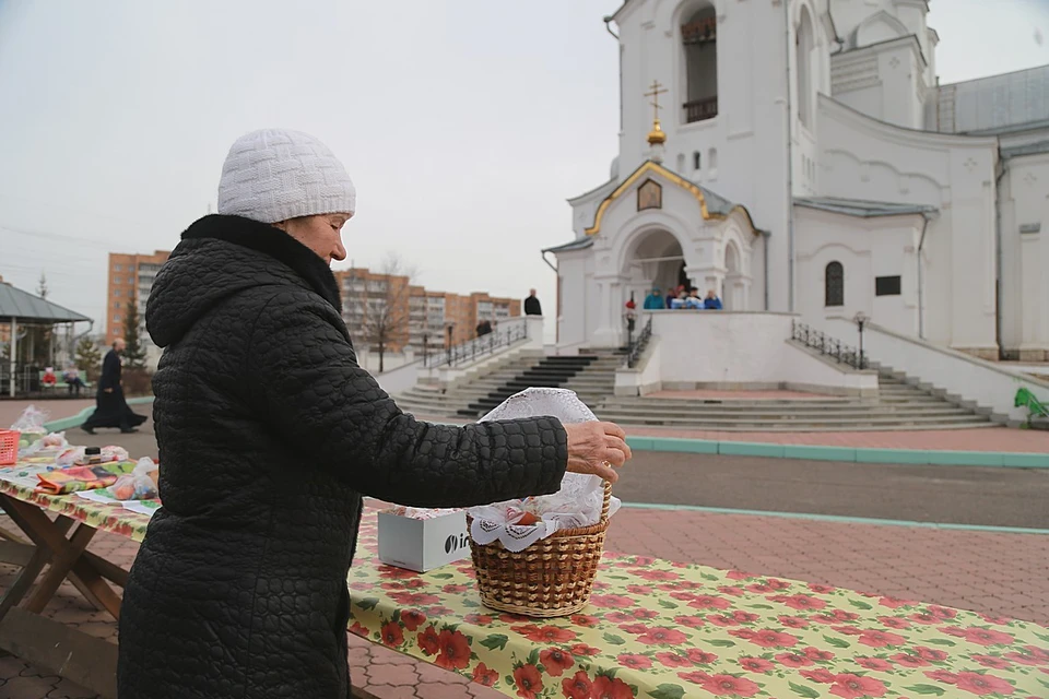 Красноярск Пасха храм.