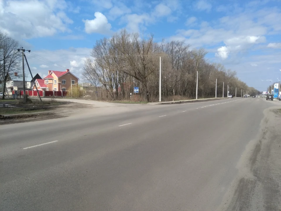 На Наугорском шоссе в Орле устанавливают уличное освещение. Фото: ОНФ Орловской области
