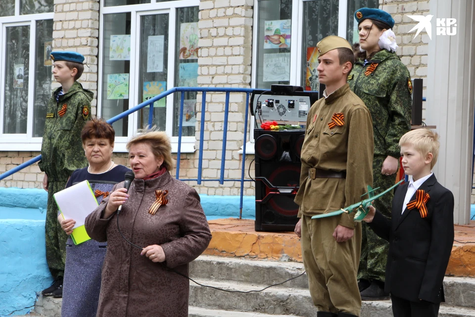 Глава Кораблинского района Нина Объедкова обращается к собравшимся.