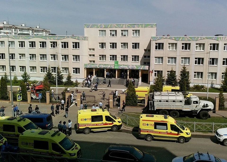 Состояние 14 пострадавших при стрельбе в школе в Казани стабильное