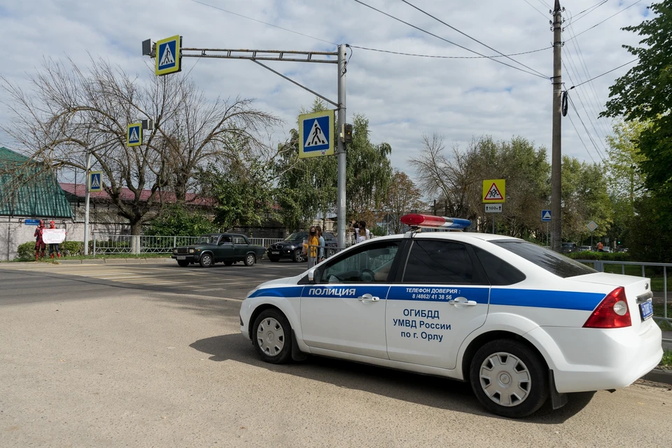 Пьяного лихача задержали в Болховском микрорайоне