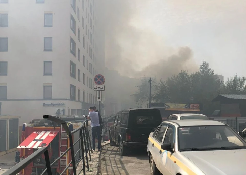 На пожаре в частном доме погиб человек. Фото: ГУ МЧС по НСО