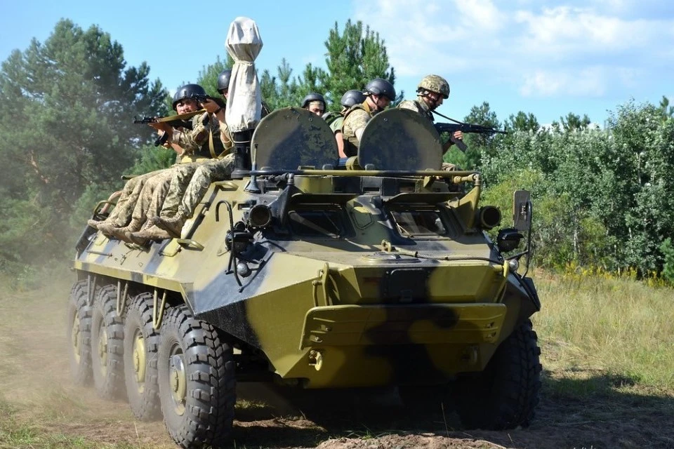 Для обстрелов ДНР боевики ВСУ применили вооружение БМП и БТР. Фото: Минобороны Украины
