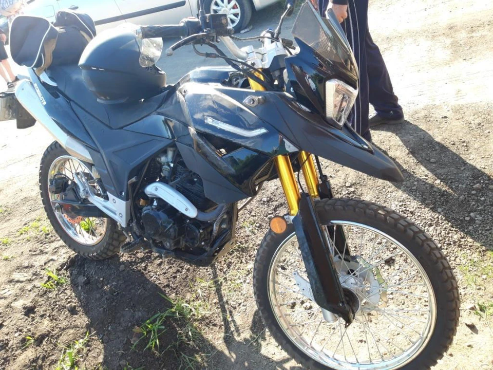 В Моршанске женщина сбила мотоциклиста