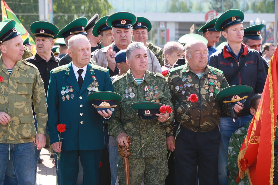 День пограничника в Барнауле - 2021.