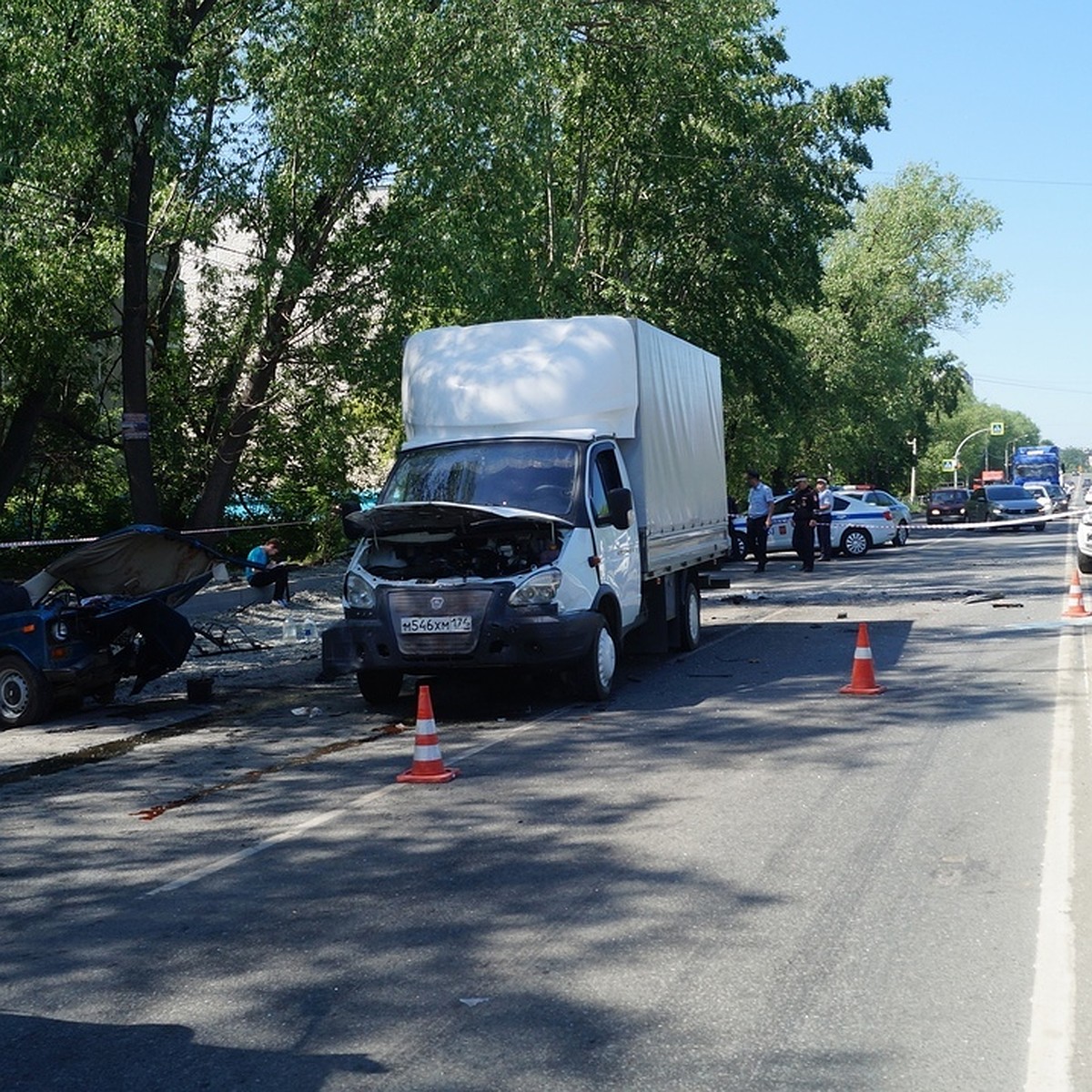 Видео страшной аварии с двумя погибшими на улице Куйбышева в Челябинске  опубликовал участник ДТП - KP.RU