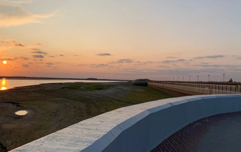 Набережная реки Иртыш Фото: google.ru/maps/