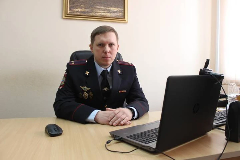Начальник пятого отделения уголовного розыска Павел Шмыров. Фото: Пресс-служба УМВД Кировской области