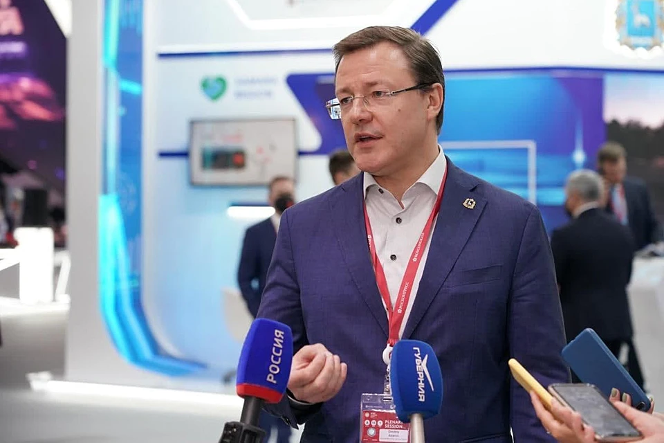 Дмитрий Азаров подвел итоги ПМЭФ-2021. Фото: правительство Самарской области