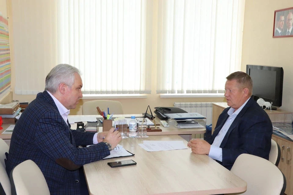 Николай Панков встретился с Алексеем Антоновым