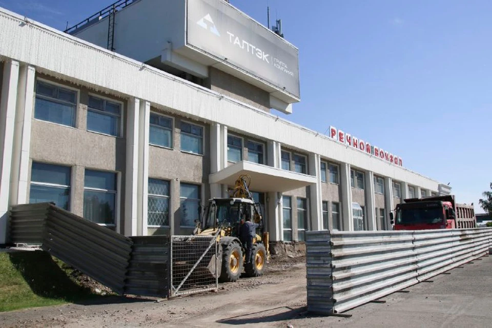 сейчас на Речном вокзале берут пробы грунта. Фото: компания "Селф"