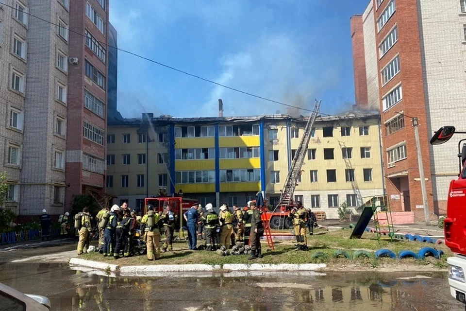 Пожар произошел днем 11 июня. Фото: СУ СКР Марий Эл