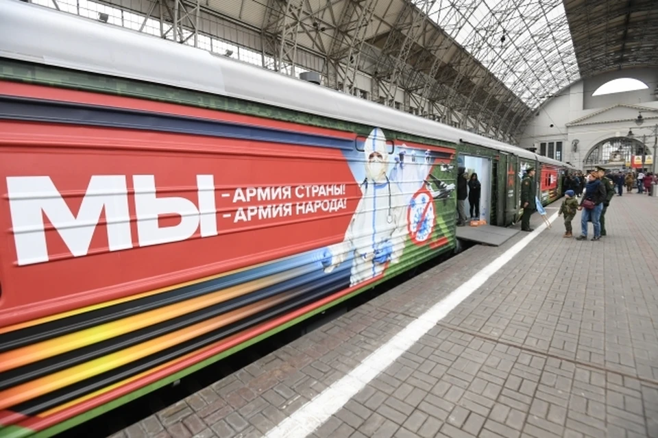 Томичи смогут посмотреть не только выставку, но и сделать тест на коронавирус, а также получить консультацию военных медиков.
