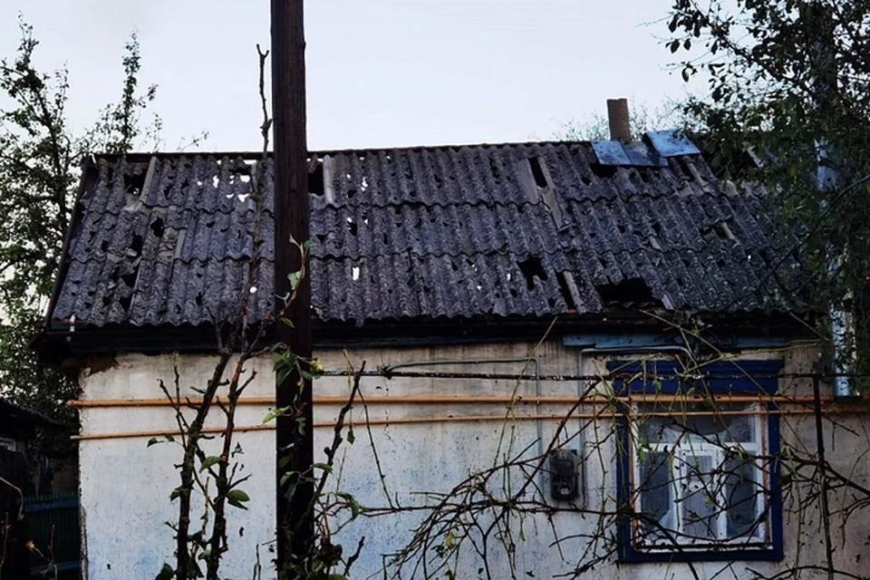 В Павловском районе от града пострадала кровля на домах