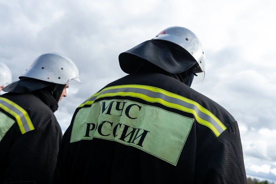 В Орле сгорела легковушка