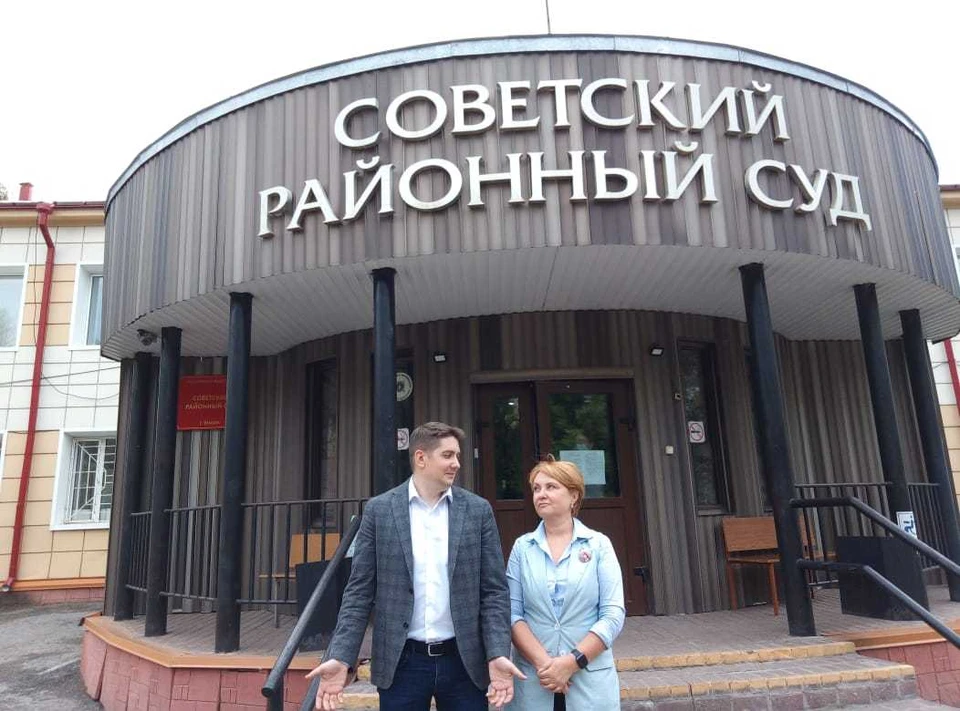 Андрей Гривцов с томской коллегой Мариной Вихлянцевой.