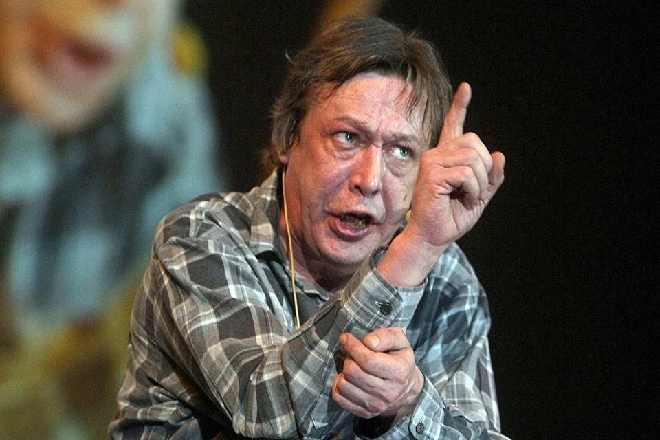 Актер Михаил Ефремов.