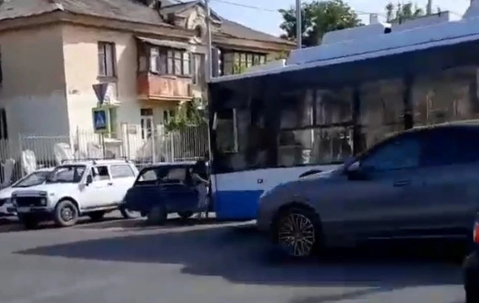 ДТП на данном перекрестке – нередкое явление. Фото: Автопартнер Крым Севастополь ДТП / Вконтакте.