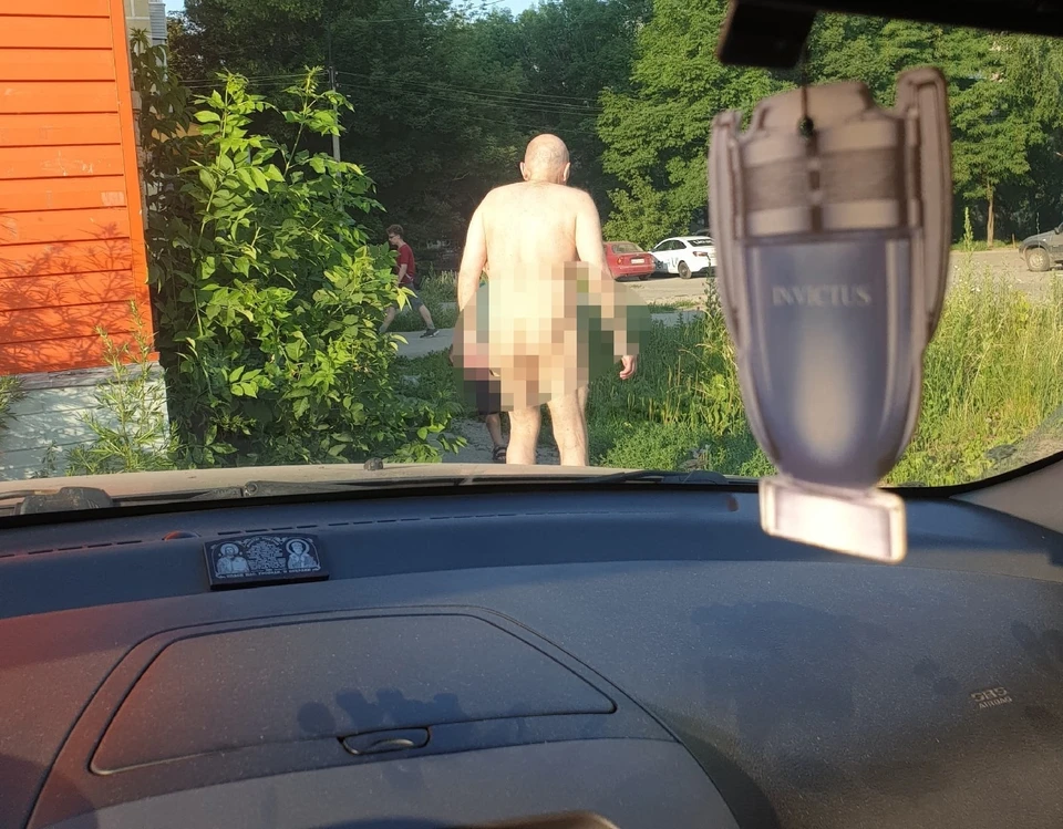 По центру Ярославля разгуливал голый мужчина – фото