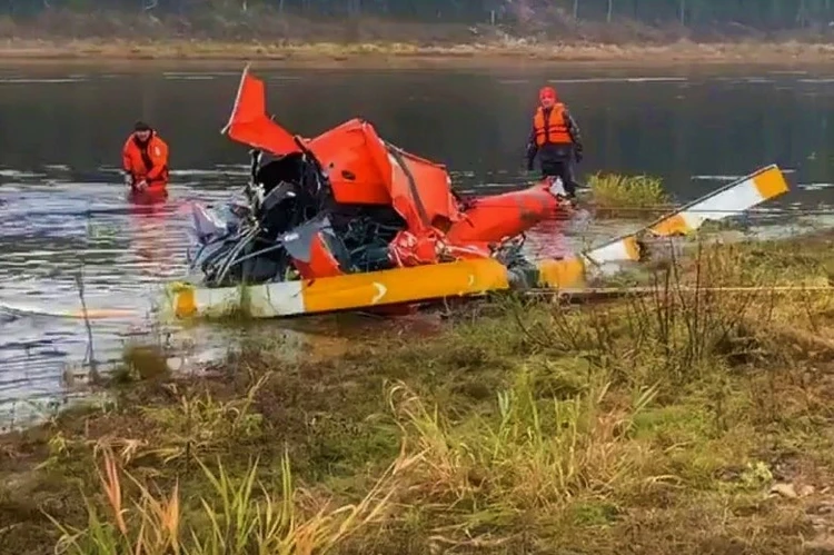 В Нюксенском районе нашли хвост разбившегося в прошлом году вертолета