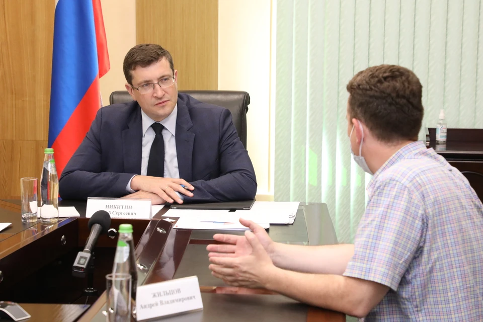 Губернатор провел прием граждан в приемной президента России в ПФО. Фото: Александр Воложанин