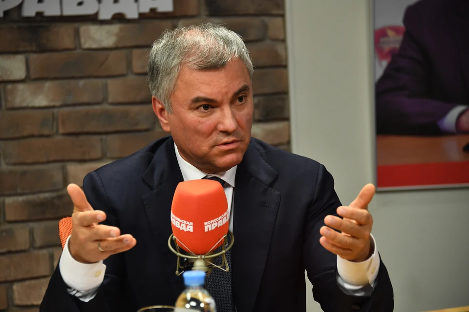 Председатель Госдумы Вячеслав Володин.