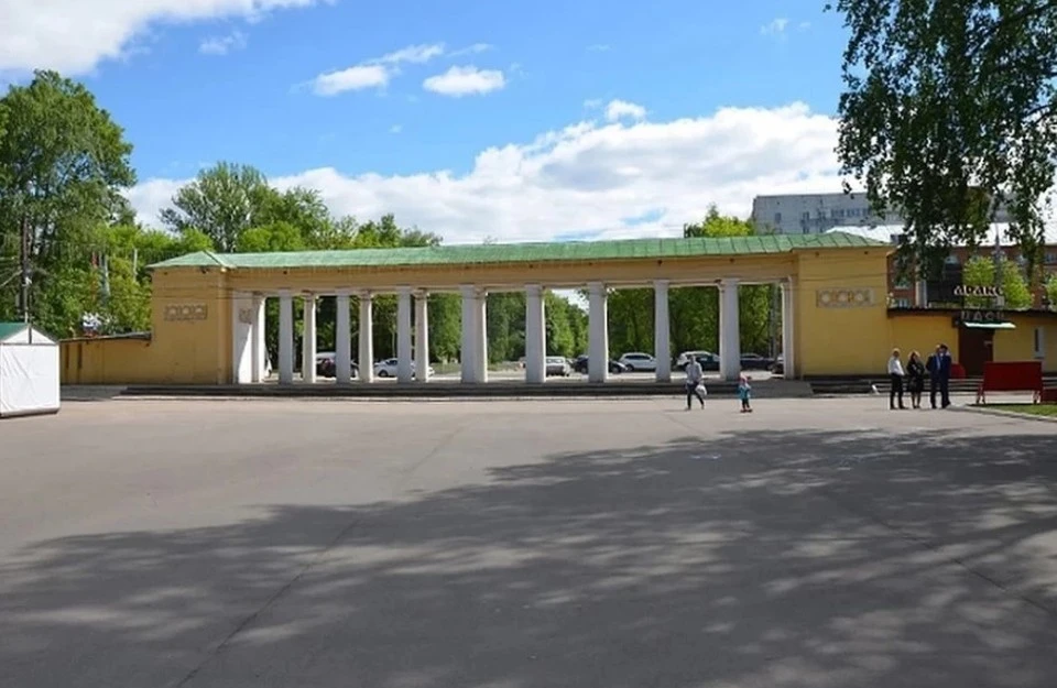 благоустройство парка "Швейцария" продолжается