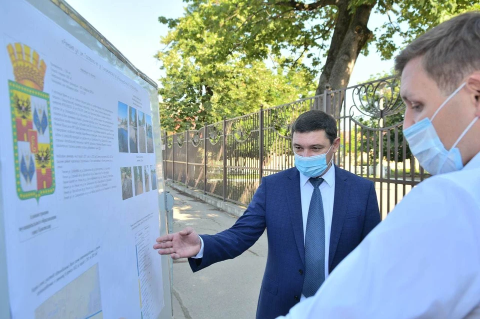Мэр Краснодара проконтролировал ход работ