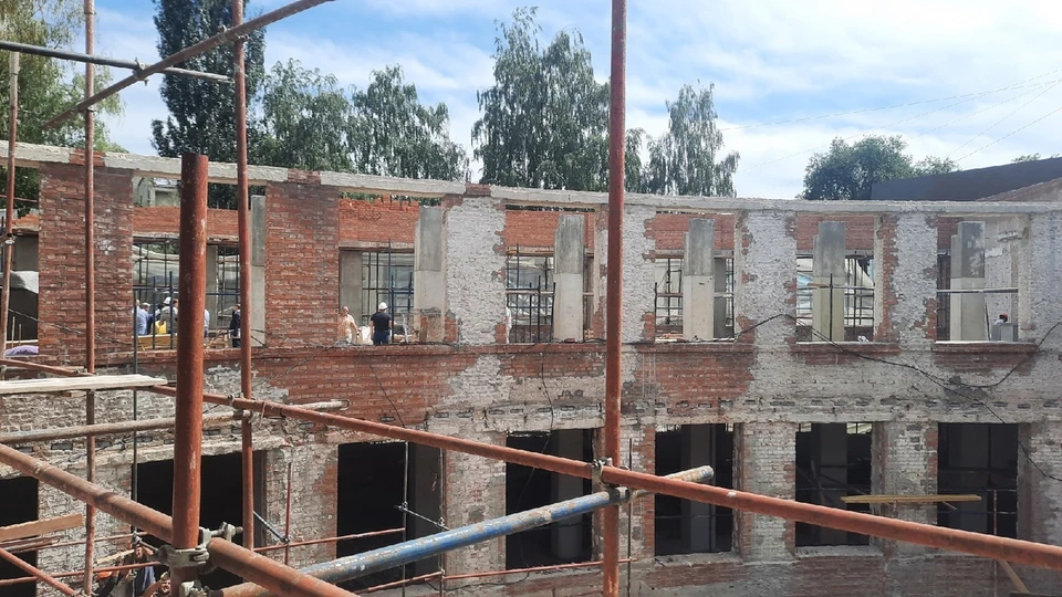 В Самаре продолжается реставрация здания Фабрики-кухни