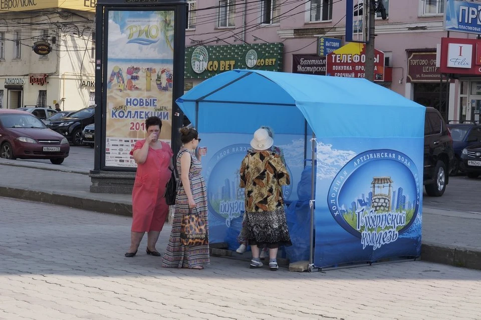 Где в Туле раздают питьевую воду
