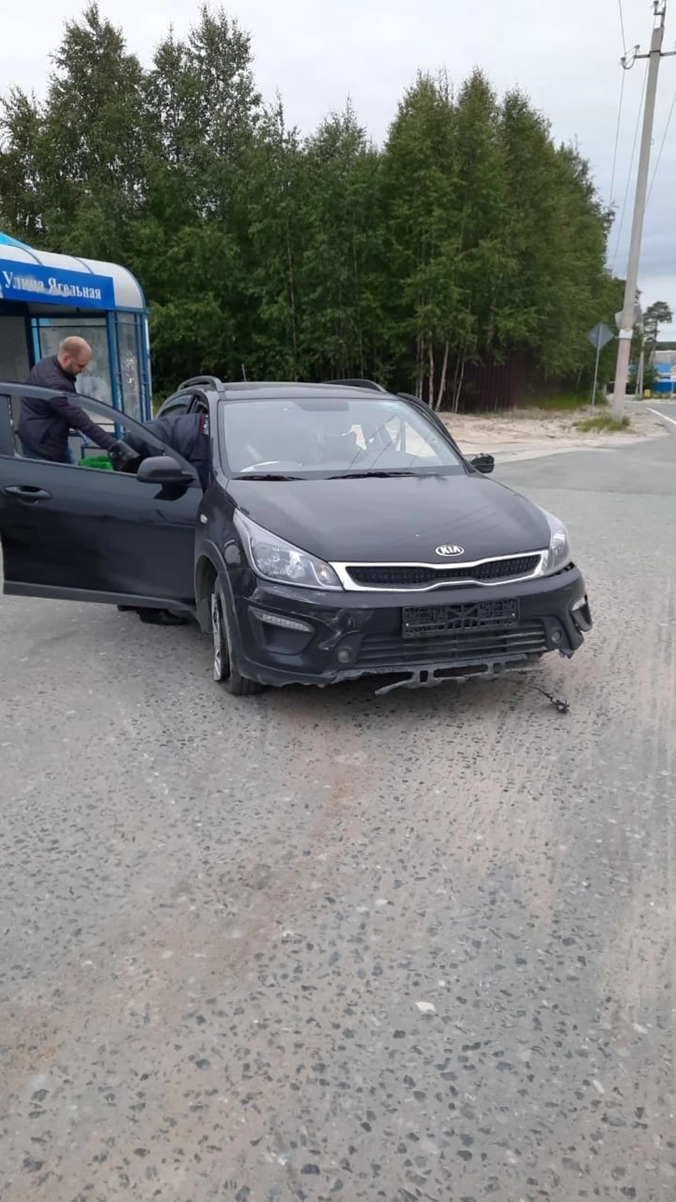 В Ноябрьске лихач на «Kia Rio» погиб, врезавшись в столб - KP.RU