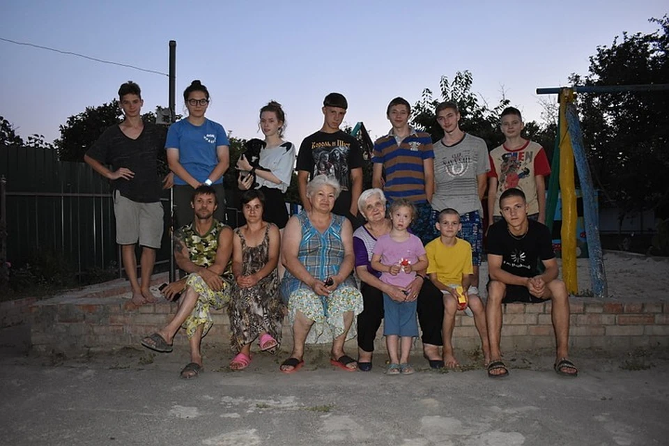 Сейчас на воспитании у самой многодетной мамы России 15 детей. Фото: СЕЛИМОВ Артур