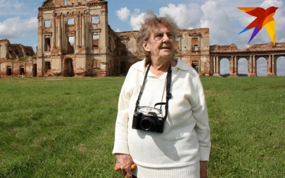 Во время визита в Беларусь в 2009 году Эльжбета Радзивилл побывала в Ружанах - былом владении своих родственников Сапег. Фото: Глеб ЛОБОДЕНКО