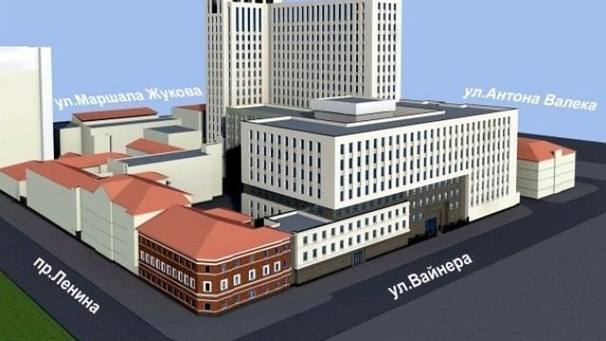 В Екатеринбурге новое здание ФСБ представят в формате 3D - KP.RU