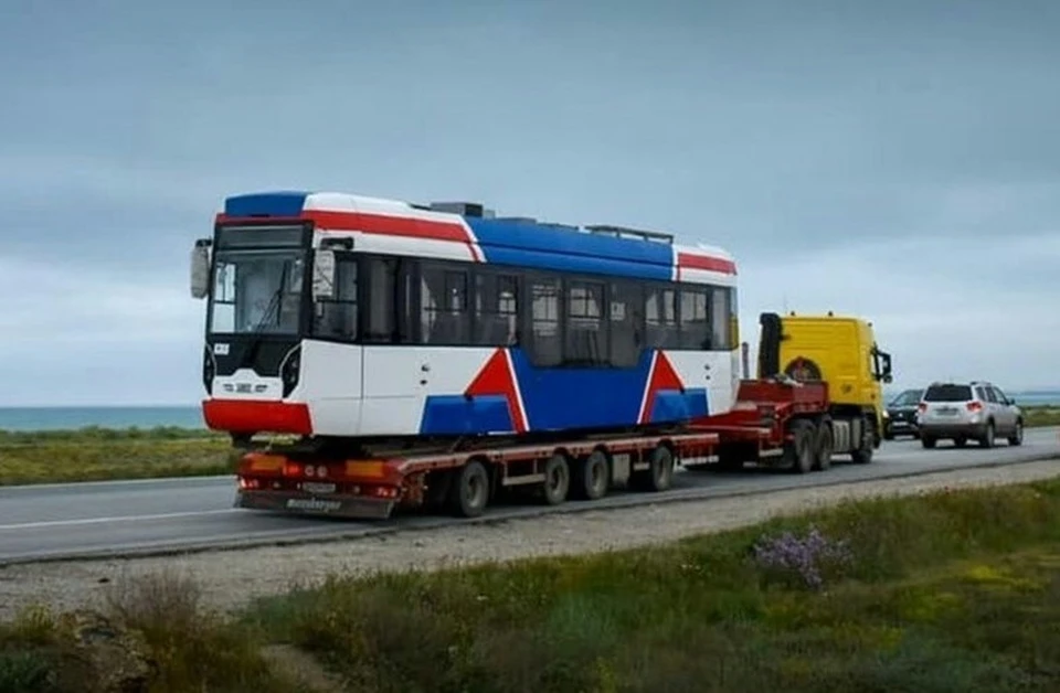 Новый транспорт курсирует по маршруту №1. Фото: пресс-служба администрации Евпатории