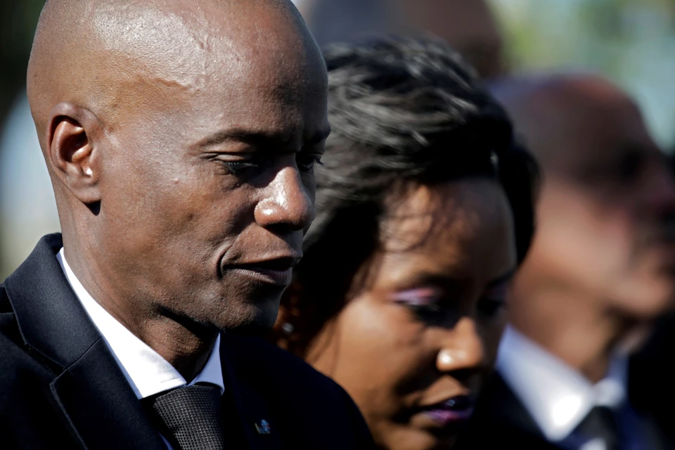 Вдова убитого президента Гаити улетела в Соединенные Штаты
