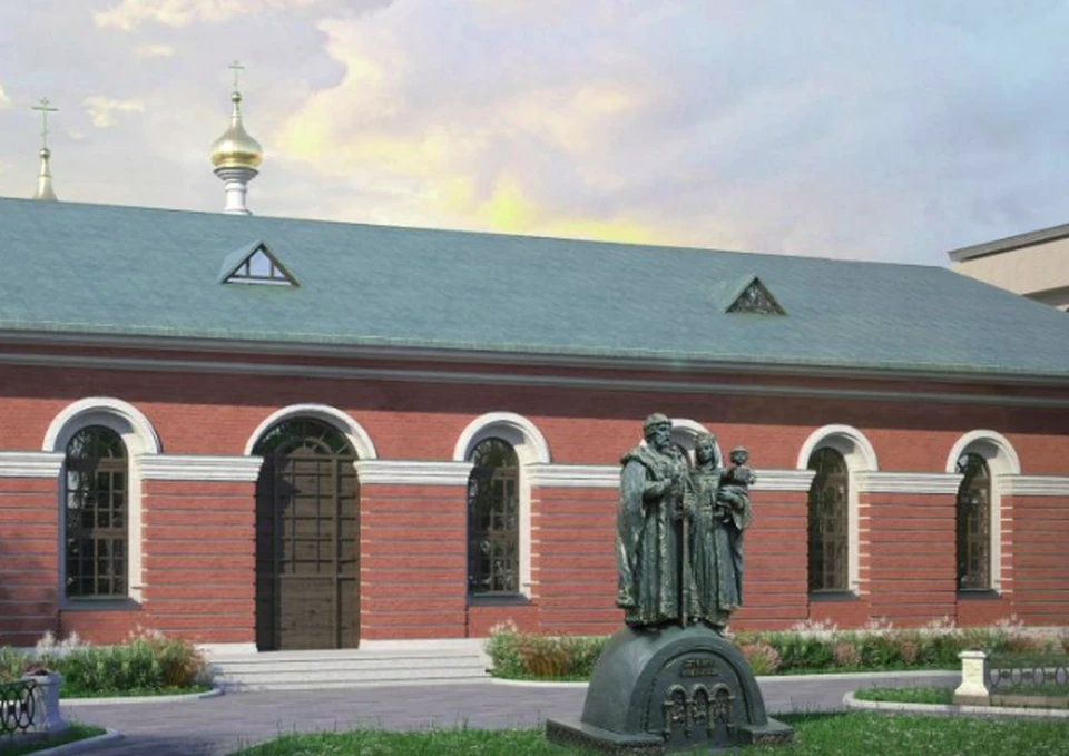 Памятник Дмитрию Донскому и княгине Ефросинии откроется в Нижегородском кремле 30 июля. ФОТО: Нижегородская епархия