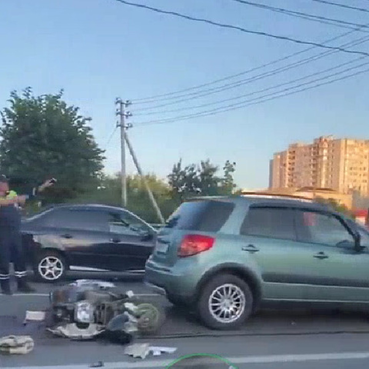 Один погибший и оторванная нога: жесткое ДТП в Ставрополе попало на видео -  KP.RU