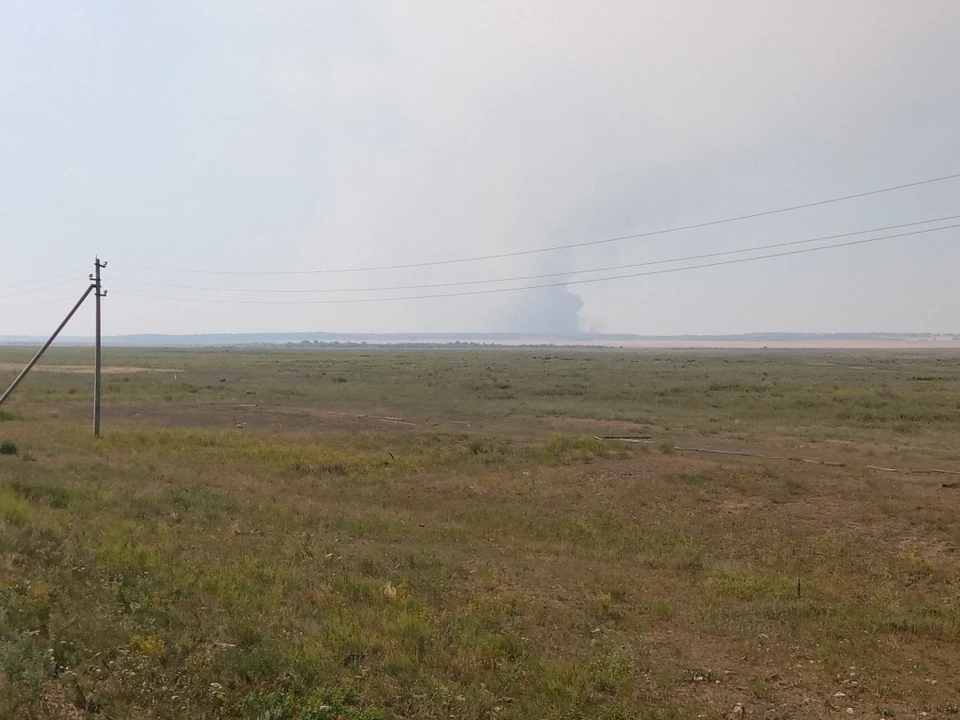 Из-за аномальной жары вновь начались природные пожары. Фото: ГУ МЧС по Челябинской области