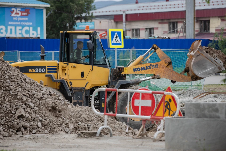 После выходных останется только заасфальтировать этот участок