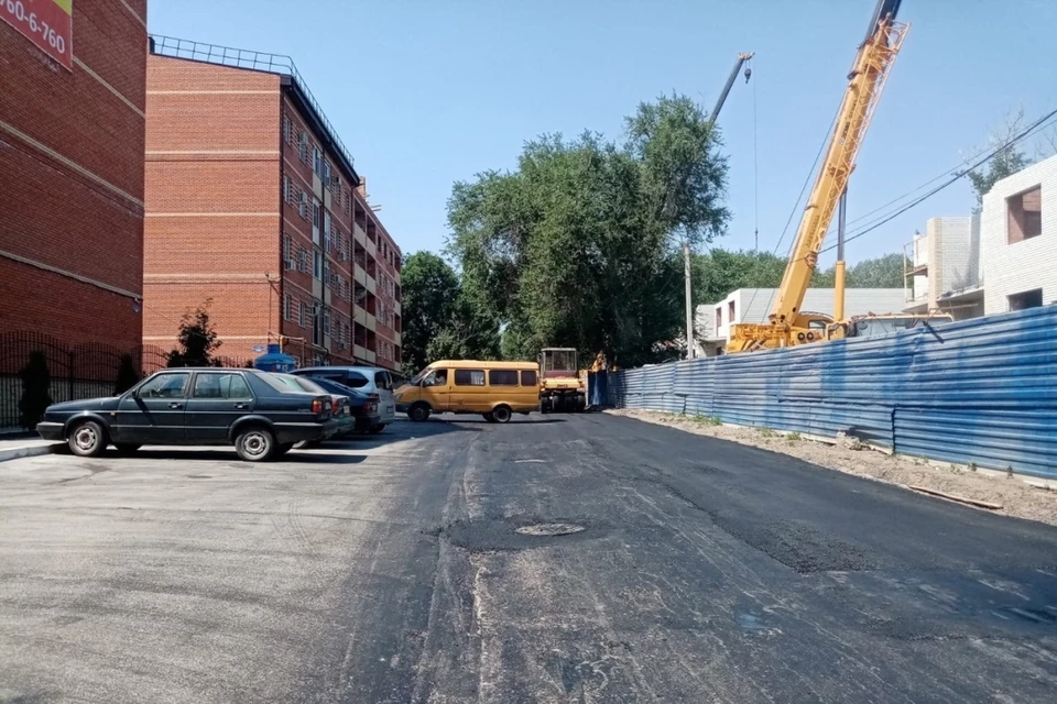 В Таганроге асфальтируются улицы, ведущие к социальным объектам. Фото: сайт правительства Ростовской области