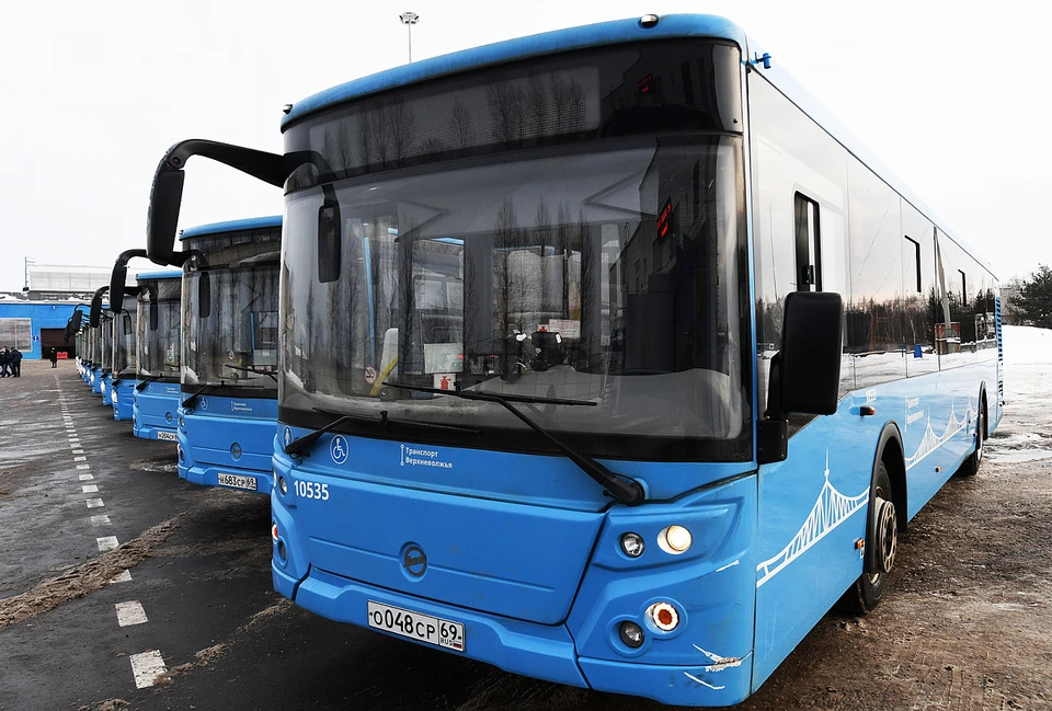 Новые автобусы запустят в Конаковском районе