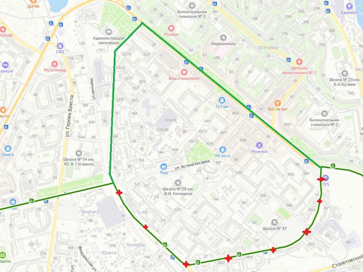 В Севастополе на время ремонта маршрут № 102 не будет ходить по ул.  Колобова - KP.RU
