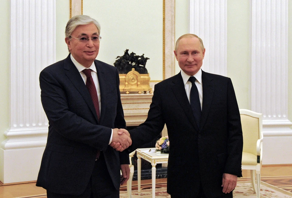 Касым-Жомарт Токаев заявил об успешном развитии отношений России и Казахстана