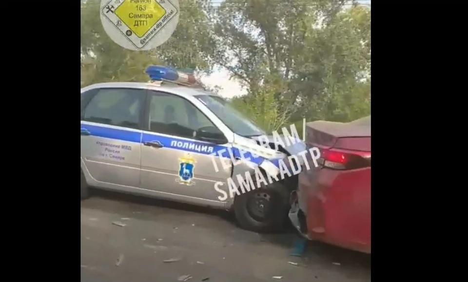 О ДТП в соцсетях сообщили очевидцы. Фото: соцсети