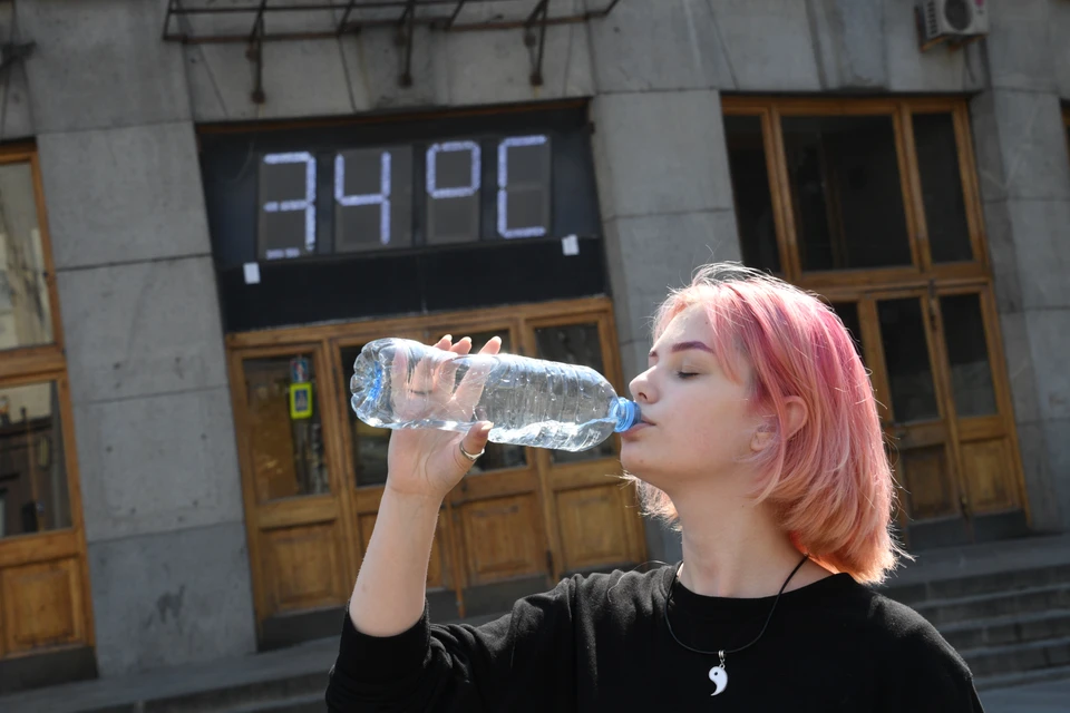 Уже к выходным ожидается в районе +34-35 градусов