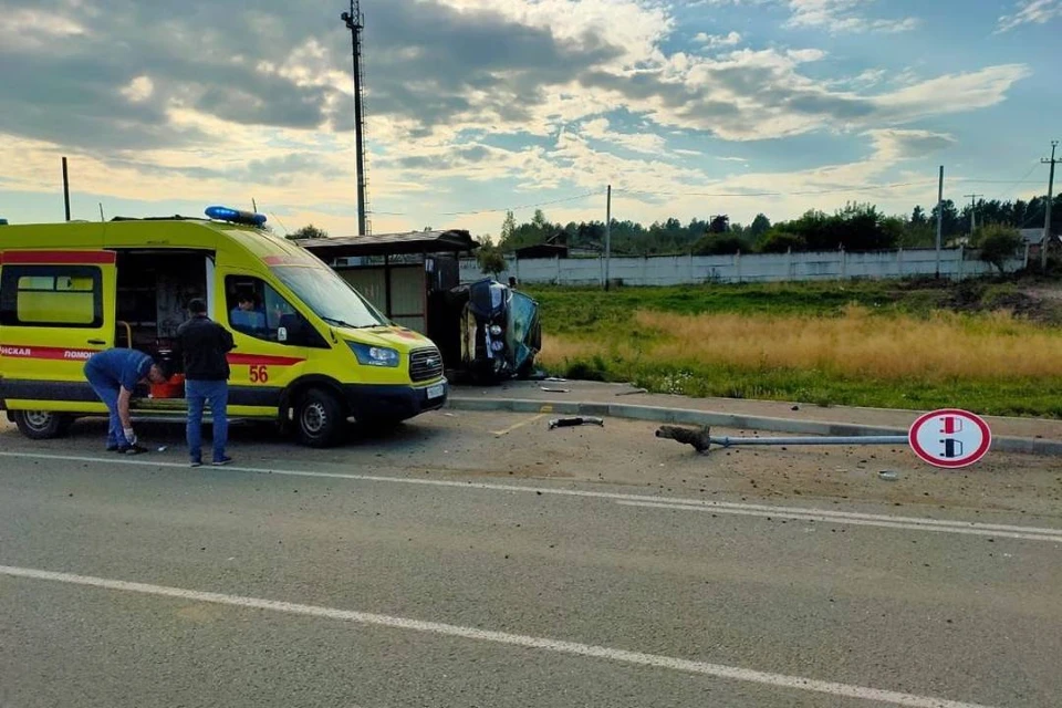 42-летний водитель "Хонды" не справился с управлением и погиб под Иркутском