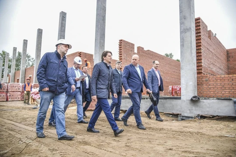 В Рощино до конца 2022 года достроят спортивный кластер.