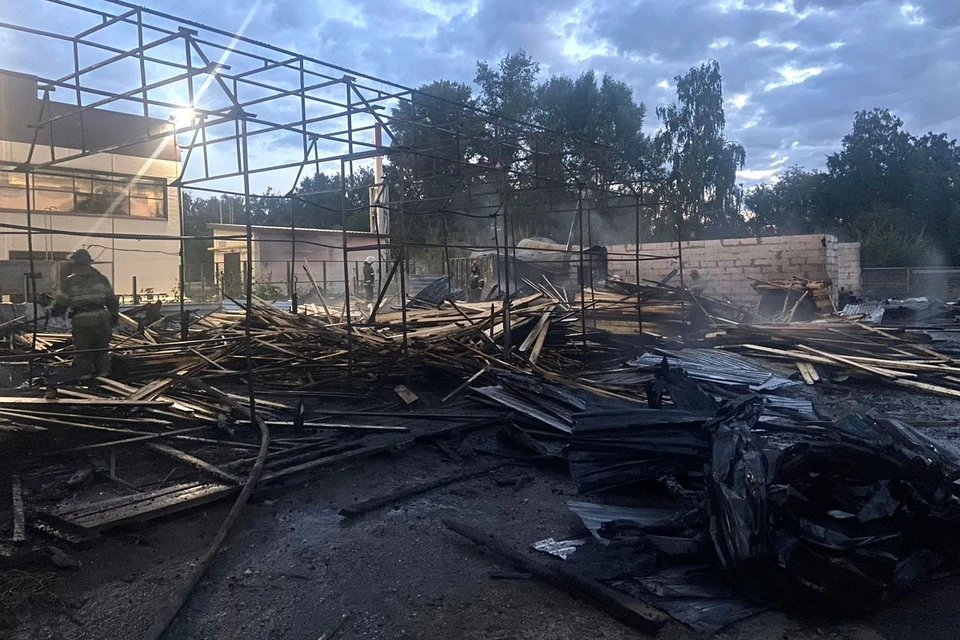Пожар унес жизнь сибиряка. Фото: ГУ МЧС по Новосибирской области.
